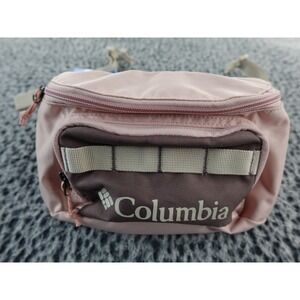 Columbia Zigzag Hip‎ Pack Fanny Pack Waist Bag Pink Unisex Adjustable Belt NWT